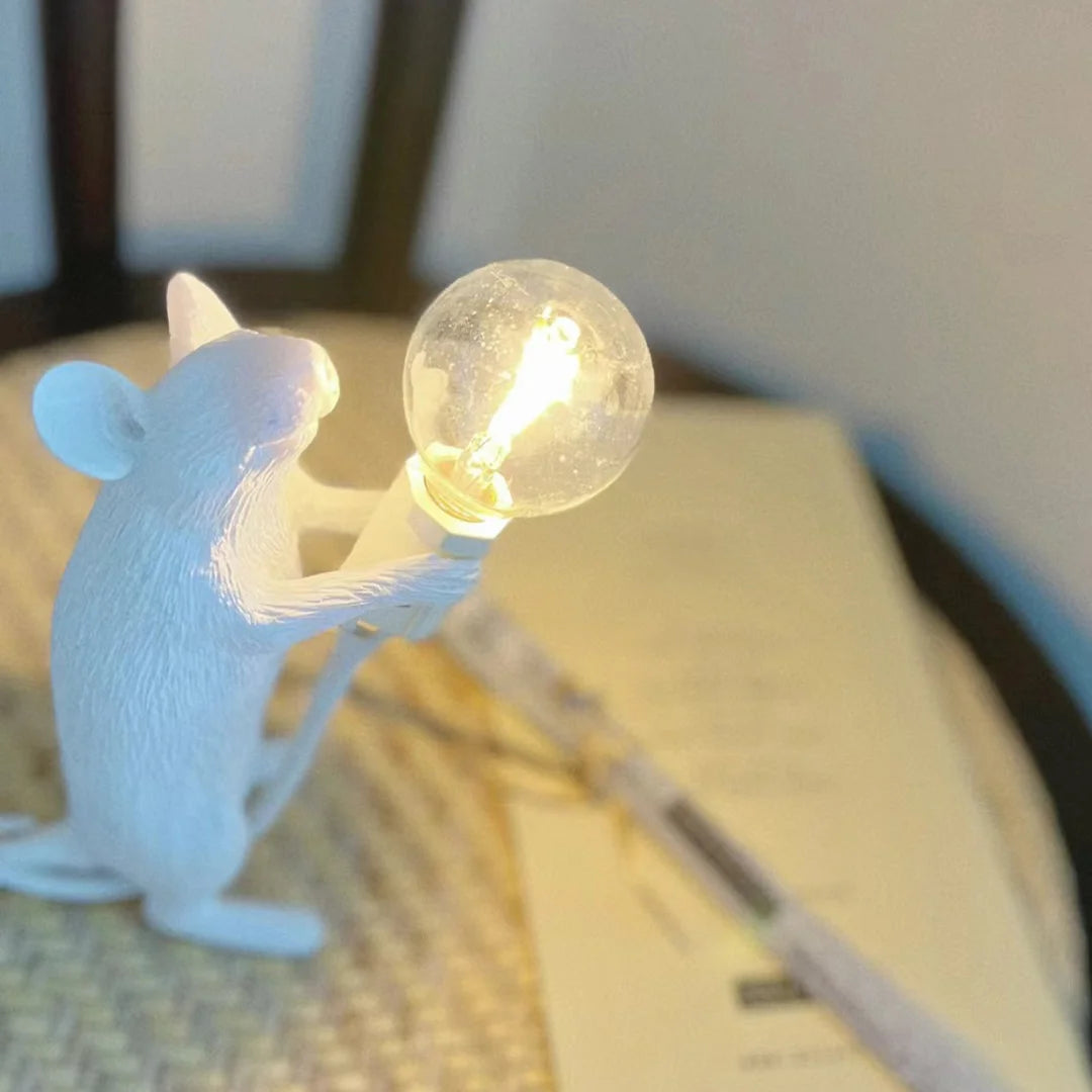 Nordic Home Room USB Mouse Lamp LED Night Lamp Desktop Bedside Night Light Home Room Decor Lighting Desk Lamp Table Lamp Pendant